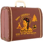 "DAVY CROCKETT KING OF THE WILD FRONTIER" TRAVEL CASE.