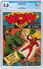 "WOW COMICS" #3 FALL 1941 CGC 5.0 VG/FINE.