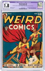 "WONDERWORLD COMICS" & "WEIRD COMICS" CGC PAIR.