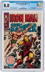 "IRON MAN AND SUB-MARINER" #1 & "SUB-MARINER" #1 CGC PAIR.