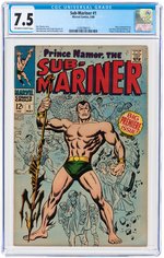 "IRON MAN AND SUB-MARINER" #1 & "SUB-MARINER" #1 CGC PAIR.