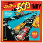 "JOHNNY LIGHTNING 500 INDY" FACTORY-SEALED RACE SET.