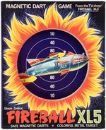 "FIREBALL XL5 MAGNETIC DART GAME" BOXED SET.