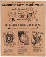 "FIREBALL XL5 MAGNETIC DART GAME" BOXED SET.