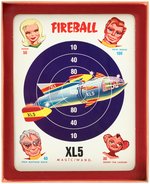 "FIREBALL XL5 MAGNETIC DART GAME" BOXED SET.