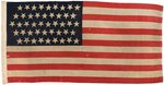 UNUSUAL 46 STAR AMERICAN FLAG.