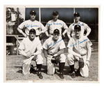 BROOKLYN DODGERS AFFILIATE NEWPORT NEWS DODGERS SIGNED  PHOTO  WITH CHUCK CONNORS.