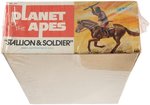 "PLANET OF THE APES - STALLION & SOLDIER" ADDAR FACTORY-SEALED BOXED MODEL KIT.