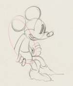 MICKEY MOUSE & GOOFY "BOAT BUILDERS" PRODUCTION DRAWING ORIGINAL ART TRIO.