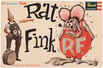 ED "BIG DADDY" ROTH'S "RAT FINK" FACTORY-SEALED BOXED MODEL KIT.