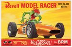 ED "BIG DADDY" ROTH'S "MR. GASSER! IN BRM" FACTORY-SEALED BOXED MODEL RACER KIT.