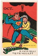 "SUPERMAN-TIM" UNUSED STAMP LOT.