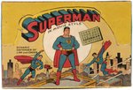 "SUPERMAN IN MOVIE STYLE" BOXED VIEWER/FILM SET (SMALL COLOR BOX VARIETY).