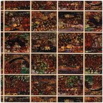 "HORRORS OF WAR" GUM INC.  FACTORY ERROR UNCUT PARTIAL SHEETS.