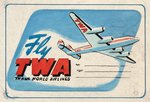 AIRLINES LUGGAGE DECALS ORIGINAL ART.