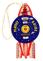 "TOM CORBETT SPACE CADET - PLANET GUIDE" TAG.