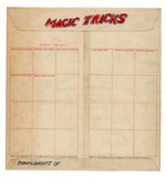 AMANA "100 FAMOUS MAGIC TRICKS" PREMIUM PROTOTYPE ORIGINAL ART LOT.