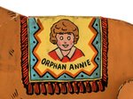 "ORPHAN ANNIE" SANDY PULL TOY PROTOTYPE ORIGINAL ART.