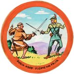 "ROBIN HOOD CLOTH PATCH" LIBBY'S PREMIUM PROTOTYPE ORIGINAL ART.