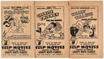 "POST GRAPE-NUTS FLAKES" PREMIUM FLIP BOOKS & RARE RETAILER'S PROMOTIONAL FOLDER.