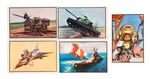 "POWER FOR PEACE" GUM CARD SET.