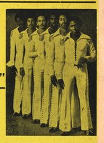 EDDIE KENDRICKS & THE COMMODORES 1975 BOXING STYLE CONCERT POSTER.