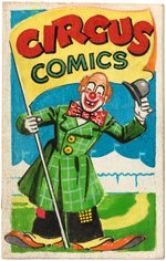 "CIRCUS COMICS" PROTOTYPE COMIC BOOK ORIGINAL ART.