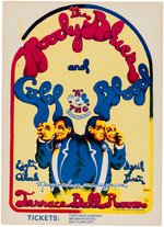 THE MOODY BLUES 1970 CONCERT POSTER (ARTIST SIGNED).