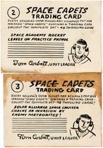 KELLOGG'S "TOM CORBETT SPACE CADET" PREMIUM TRADING CARDS PROTOTYPE ORIGINAL ART LOT.