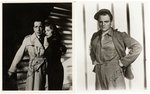 JAMES CAGNEY, LAUREN BACALL, DOROTHY LAMOUR & LANA TURNER SIGNED PHOTO LOT.