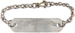 "SUPERMAN-TIM" RARE PREMIUM IDENTIFICATION BRACELET.