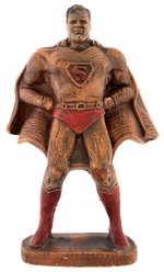 SCARCE SUPERMAN BROWN & RED PROMOTIONAL FIGURE.