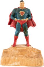 SUPERMAN EXTREMELY RARE DC PROMOTIONAL FIGURAL ASHTRAY.