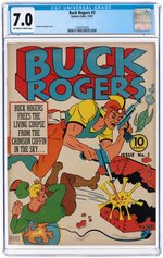 "BUCK ROGERS" #3 DECEMBER 1941 CGC 7.0 FINE/VF.