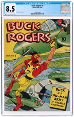 "BUCK ROGERS" #4 1942 CGC 8.5 VF+.