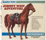 MARX JOHNNY WEST ADVENTURE THUNDERBOLT AND COVERED WAGON BOXED PAIR.