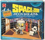 MATTEL SPACE 1999 MOONBASE ALPHA PLAYSET IN BOX.