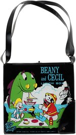 RARE "BEANY AND CECIL LUNCH BOX" WITH SEPARATE THERMOS COMPARTMENT.