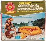 KENNER STEVE SCOUT HIGH ADVENTURE BASE AND SEARCH FOR THE SPANISH GALLEON BOXED PAIR.