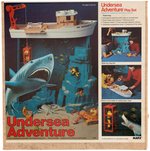 MARX UNDERSEA ADVENTURE PLAYSET.