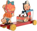 "SCRAPPY & MARGY" MUSICAL PULL TOY.