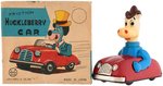 QUICK DRAW McGRAW "HUCKLEBERRY CAR" BOXED MARX FRICTION CAR.