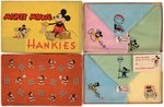 "MICKEY MOUSE HANKIES" BOXED PAIR.