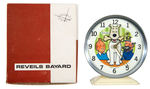 “TIN TIN” BAYARD BOXED ALARM CLOCK.