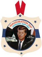 COLLECTION OF 23 BUTTONS AND BADGES FROM KENNEDY'S 1961 INAUGURATION.