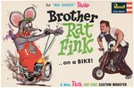 ED "BIG DADDY" ROTH'S "BROTHER RAT FINK" BOXED MODEL KIT.