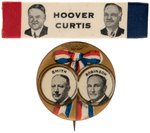 HOOVER/CURTIS AND SMITH/ROBINSON 1928 CAMPAIGN JUGATES.