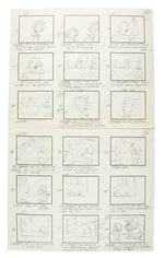 "THE JETSONS" STORYBOARDS ORIGINAL ART.