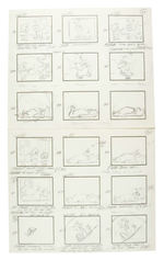 "THE JETSONS" STORYBOARDS ORIGINAL ART.