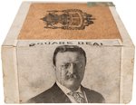 ROOSEVELT "SQUARE DEAL" CIGAR BOX.